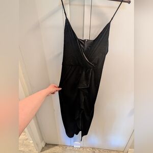 Large Black Dress With A Bit Of Sparkle